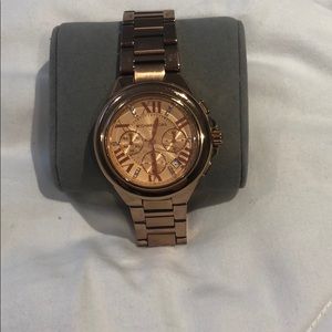 Frequently used rose gold Michael Kors Watch